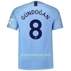 Manchester City Dres Gundogan 8 Domaći 2018/19 Kratkih Rukava